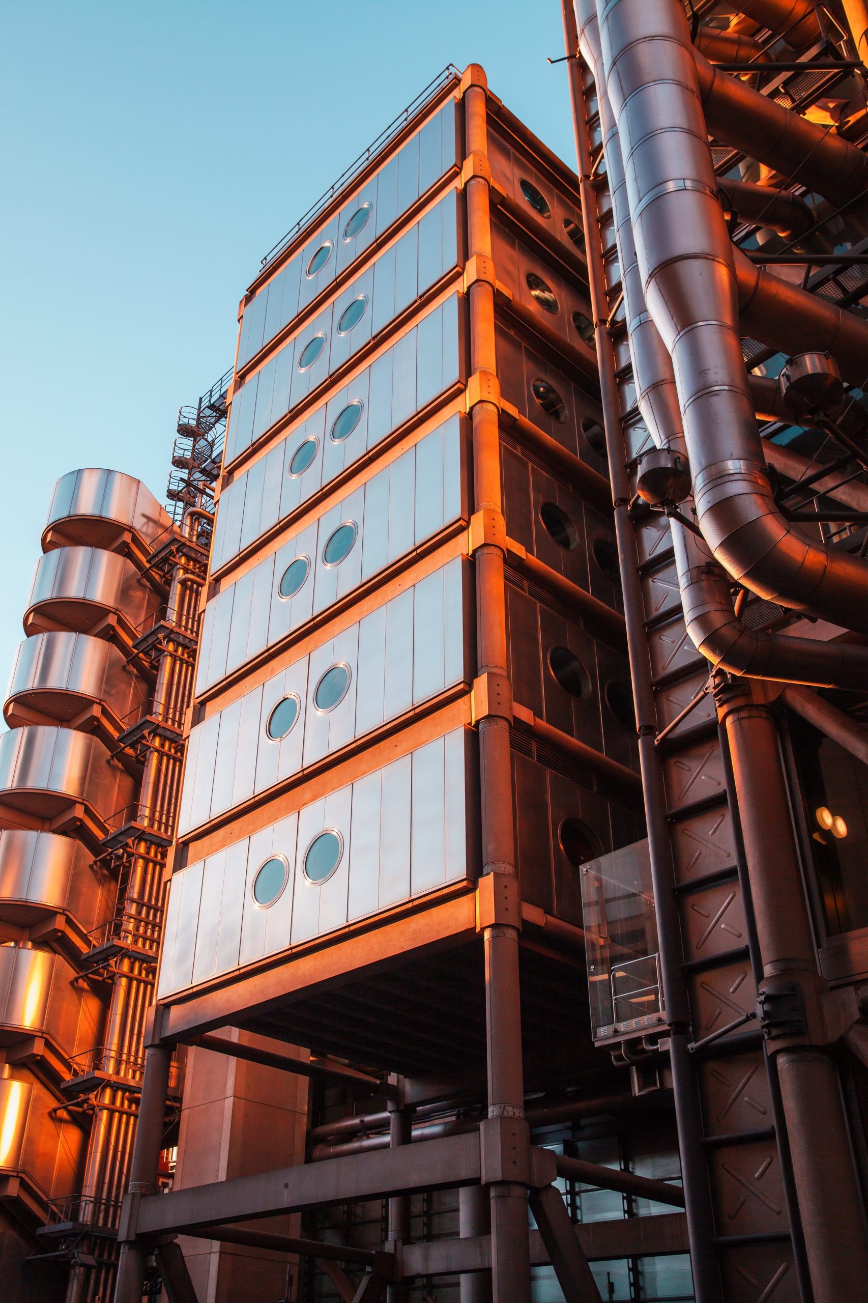 The Lloyd's building, in Central London